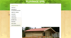 Desktop Screenshot of chalet-pluvinage.be