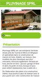 Mobile Screenshot of chalet-pluvinage.be